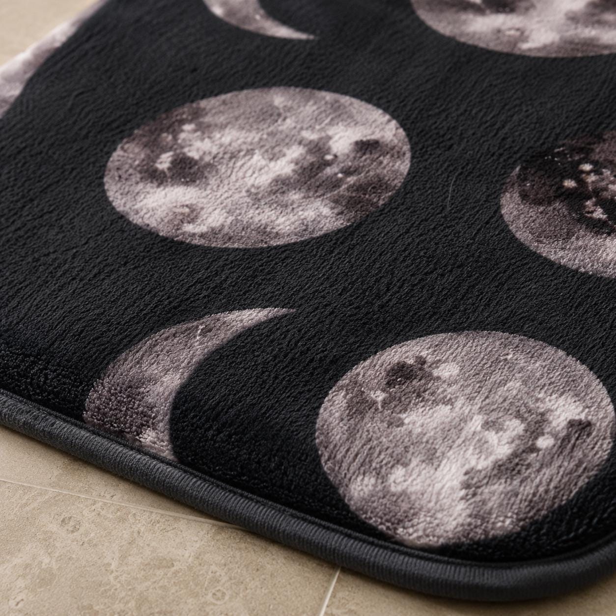 Moon Phase 3-Piece Bathroom Rug Set