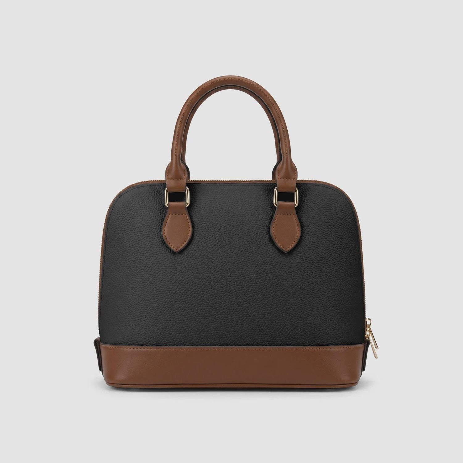 1452. Classic PU Leather Dome Handbag