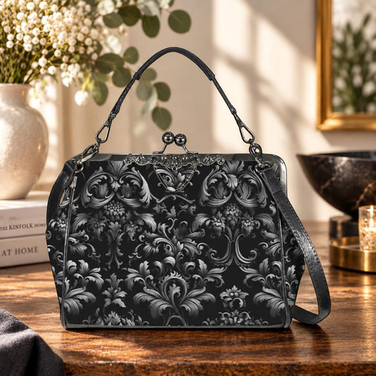 Baroque Black Gothic Handbag