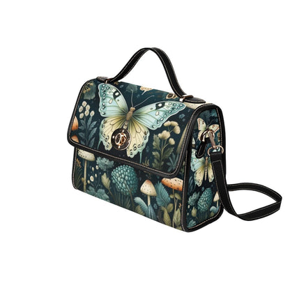 Luna Moth Mushroom Satchel Bag