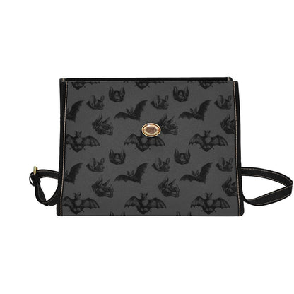 Gothic Bat Purse Top Handle Shoulder Bag Dark Academia Satchel