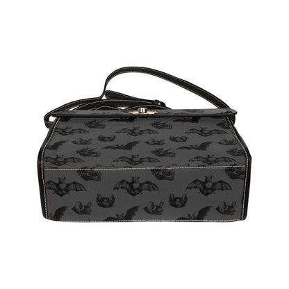 Gothic Bat Purse Top Handle Shoulder Bag Dark Academia Satchel