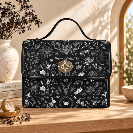 Mystical Sketch Witchy Handbag