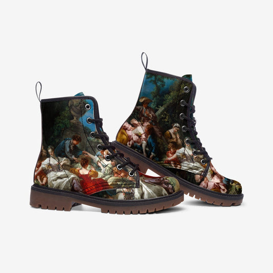 The Bird Catchers François Boucher Vegan Leather Unisex Boots