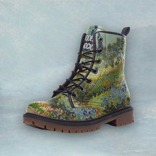 Van Gogh Vegan Leather Unisex Boots