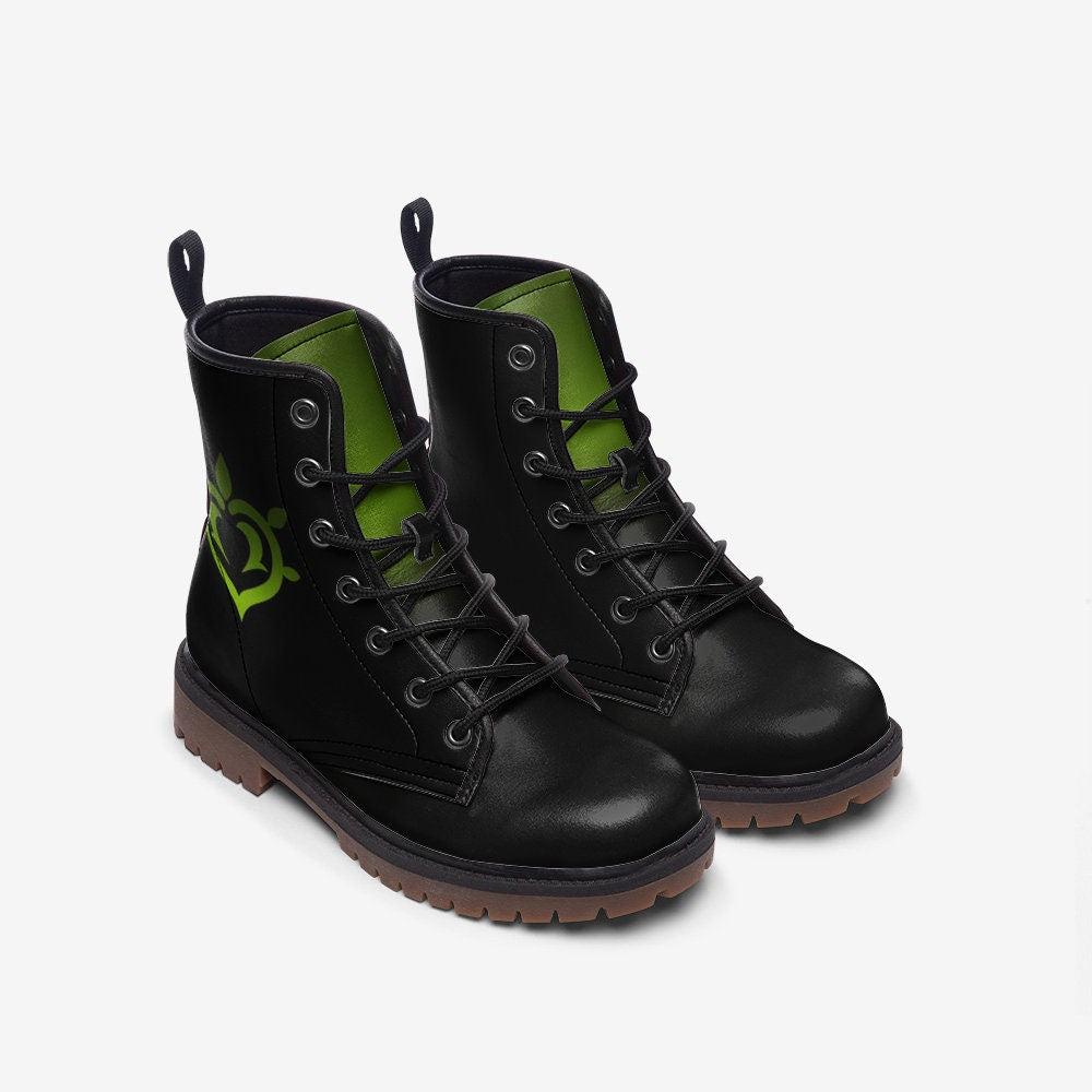 Genshin Impact Denro Vegan Leather Unisex Boots