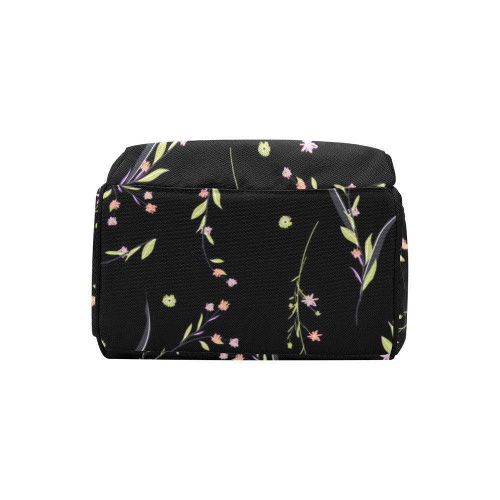 Vintage Woodland Diaper Bag, Dark Nature Diaper Backpack, Dark Forestcore Baby Bag, Witchy Diaper Bag, Naturalist Baby Bag Goblincore Diaper