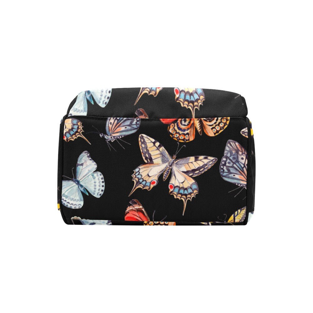 Vintage Woodland Diaper Bag, Dark Nature Diaper Backpack, Dark Forestcore Baby Bag, Witchy Diaper Bag, Naturalist Baby Bag Goblincore Diaper