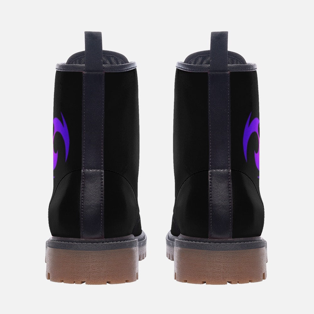Genshin Impact Electro Vegan Leather Unisex Boots
