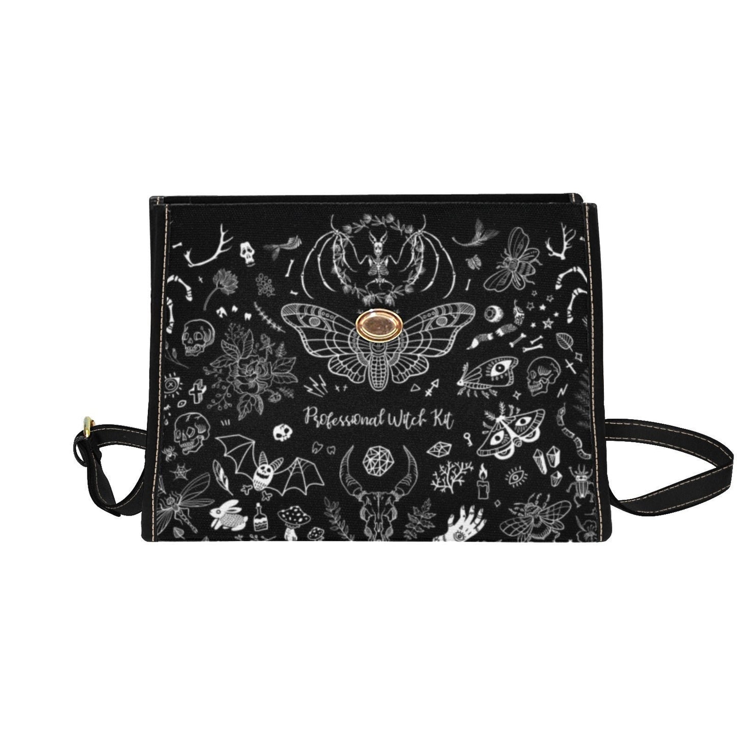 Goth Satchel Bag, Pastel Goth Purse, Nu Goth, Occult Symbol, Kawaii Goth, Alternative Girls, Esoteric Symbol, Witchy Vibes