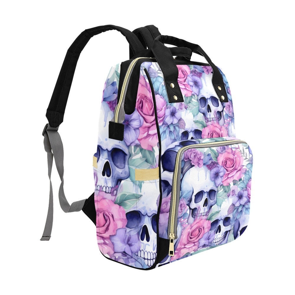 Pastel Goth Diaper Backpack Goth Baby Stuff Goth Baby Bag Creepy Cute Pastel Witchy Nappy Bag Spooky Cute Diaper Bag Witchy Mom Baby Gear