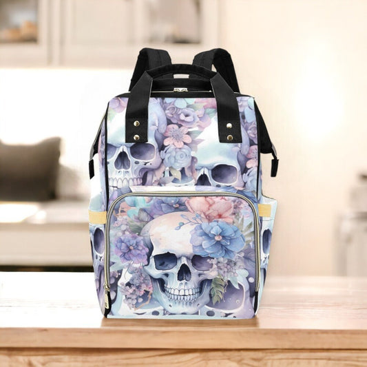 Pastel Goth Diaper Backpack Goth Baby Stuff Goth Baby Bag Creepy Cute Pastel Witchy Nappy Bag Spooky Cute Diaper Bag Witchy Mom Baby Gear